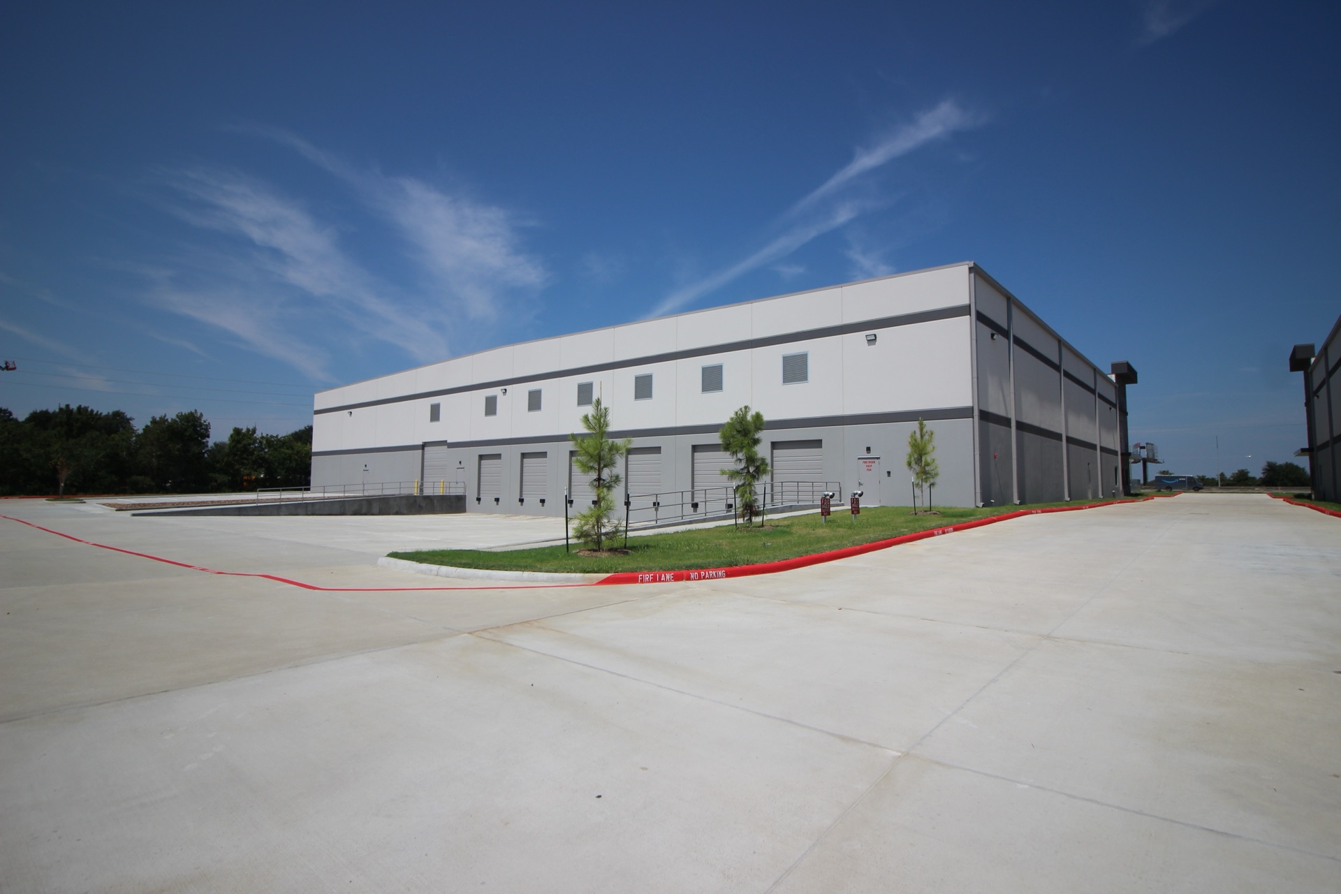 Building 1 — rear view, October 2026