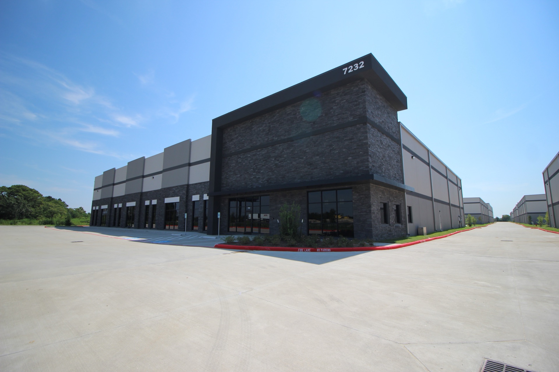 Building 2 — front view, October 2026